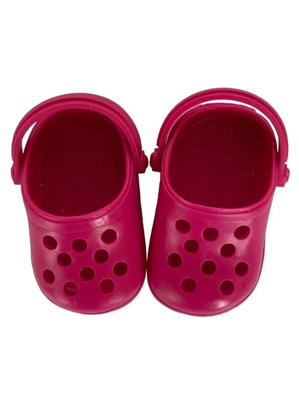 Our Generation 2 Pair Doll Shoes Sparkly Plastic Clogs & Ballet Flats Duo